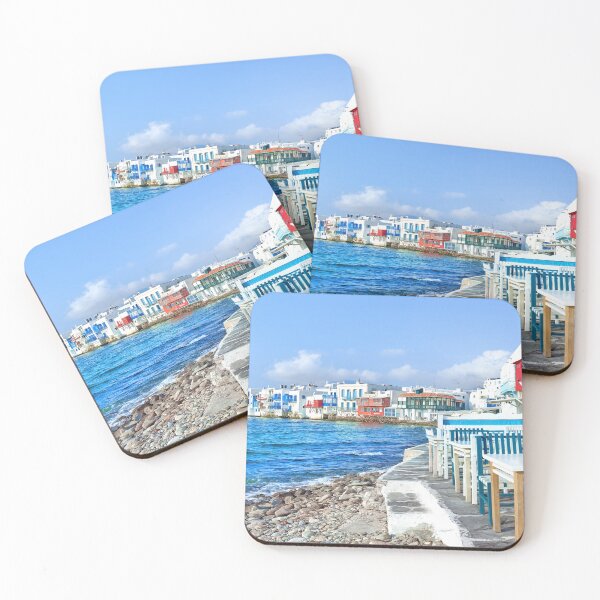 Item preview, Mykonos Little Venice Greek Island Perfect Day designed and sold by Adam Gormley.