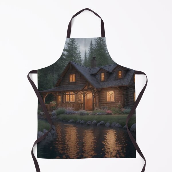 Item preview, Fantasy Cottage House With Creek designed and sold by highplacidity.