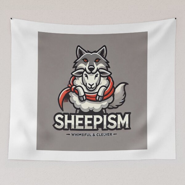 Item preview, Sheepism logo 29 designed and sold by Thpoar.