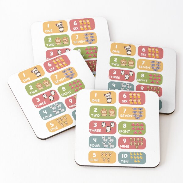 Item preview, Counting 1 to 10 Poster for Kids - Fun Educational Wall Art by Classkaar designed and sold by Classkaar.