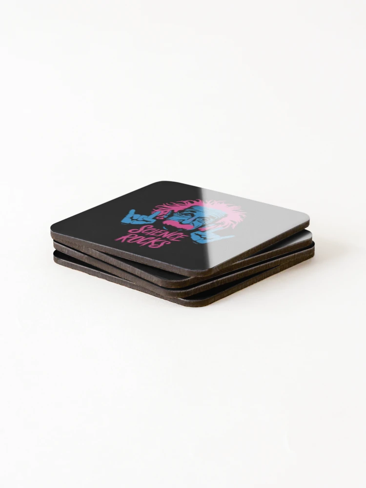 Thumbnail 4 of 5, Coasters (Set of 4), Science Rocks! designed and sold by BugiDesignArt.