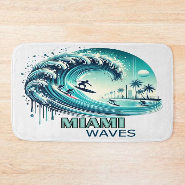 Item preview, MIAMI WAVES designed and sold by Globalcitytees.