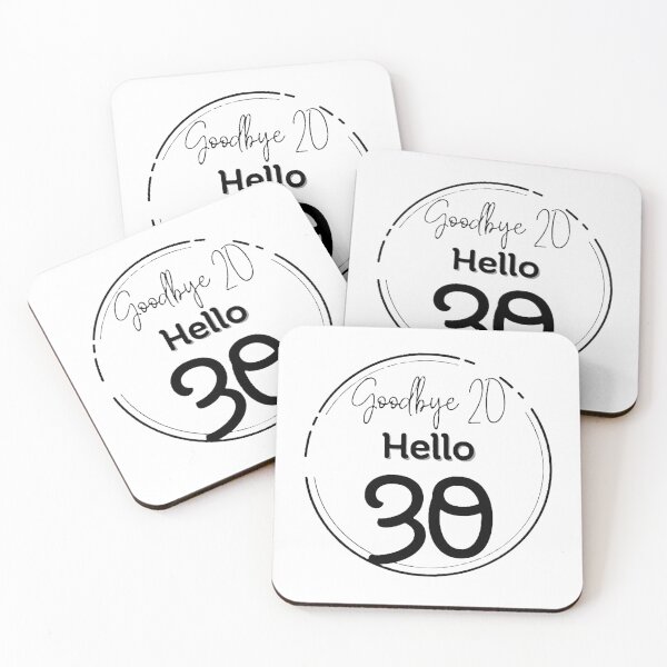 Item preview, Goodbye 20, Hello 30 designed and sold by DixieGirlStudio.