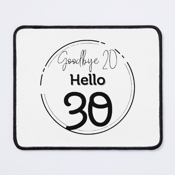 Item preview, Goodbye 20, Hello 30 designed and sold by DixieGirlStudio.