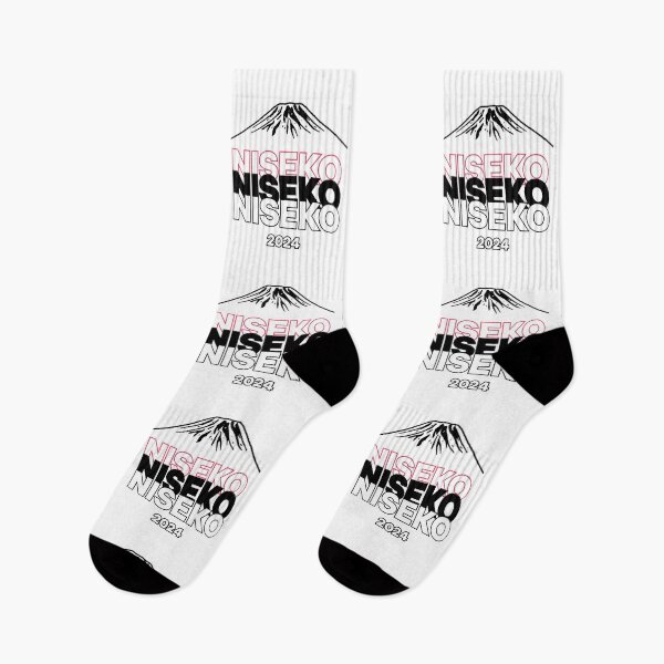 Item preview, NISEKO 2024 Snowboard decal - Black | Japan Ski Resort - Hokkaido Snowboarding | Japow Powder Snow designed and sold by PawaPotto.