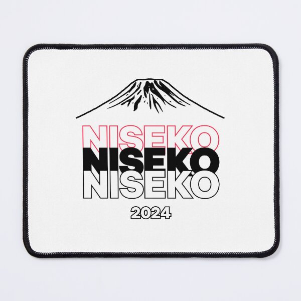 Item preview, NISEKO 2024 Snowboard decal - Black | Japan Ski Resort - Hokkaido Snowboarding | Japow Powder Snow designed and sold by PawaPotto.