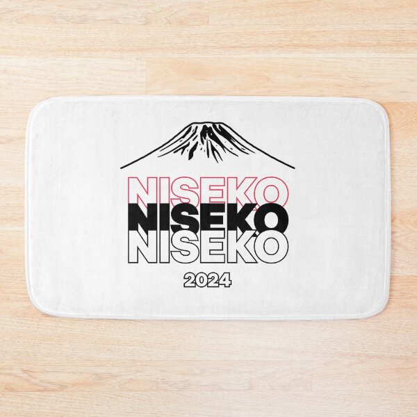 Item preview, NISEKO 2024 Snowboard decal - Black | Japan Ski Resort - Hokkaido Snowboarding | Japow Powder Snow designed and sold by PawaPotto.