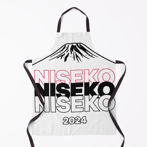 Item preview, NISEKO 2024 Snowboard decal - Black | Japan Ski Resort - Hokkaido Snowboarding | Japow Powder Snow designed and sold by PawaPotto.