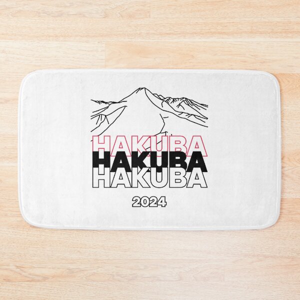 Item preview, HAKUBA 2024 Snowboard decal - Black | Japan Ski Resort - Nagano Snowboarding | Japow Powder Snow designed and sold by PawaPotto.