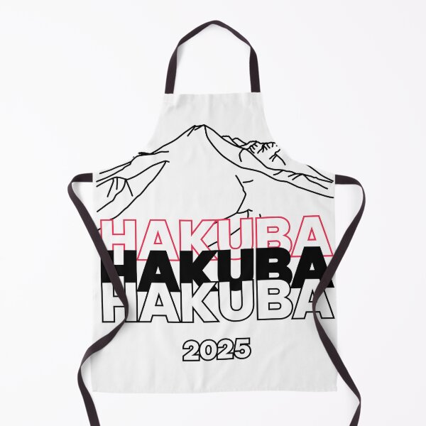 Item preview, HAKUBA 2025 Snowboard decal - Black | Japan Ski Resort - Nagano Snowboarding | Japow Powder Snow designed and sold by PawaPotto.