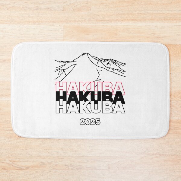 Item preview, HAKUBA 2025 Snowboard decal - Black | Japan Ski Resort - Nagano Snowboarding | Japow Powder Snow designed and sold by PawaPotto.