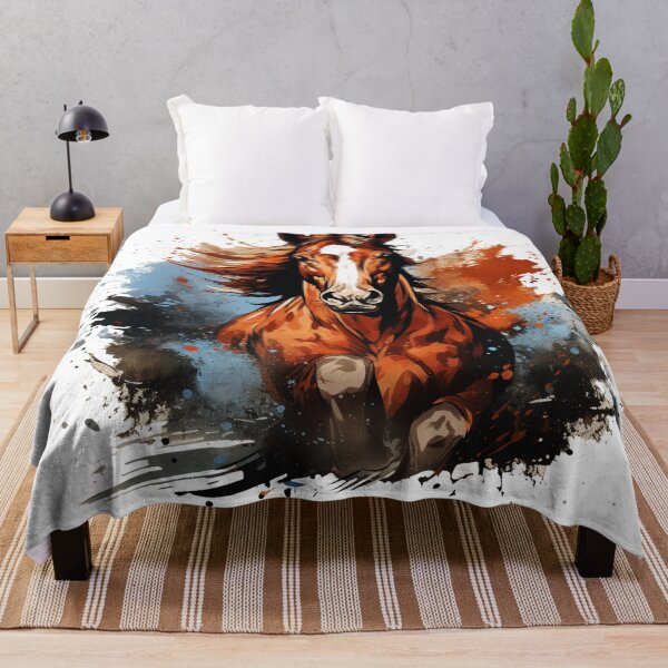 Item preview, Horse with Watercolor Splash designed and sold by Erlin Rudho.