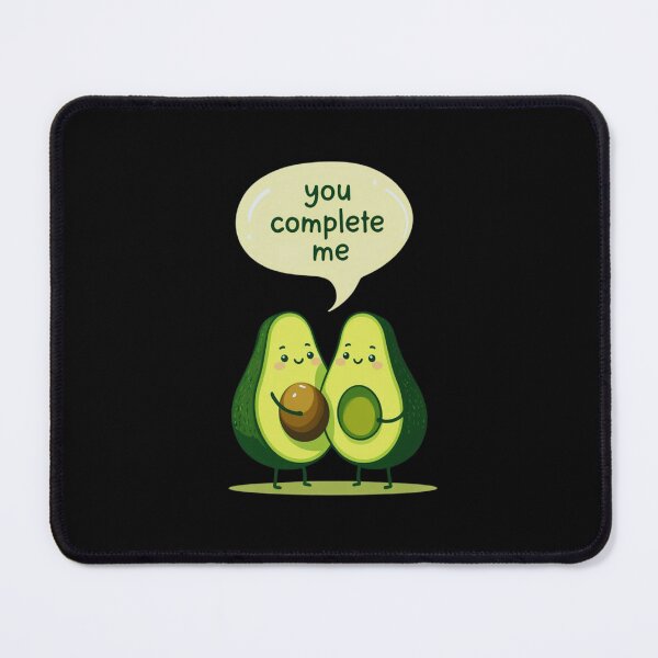 Item preview, Playful Avocados Embracing - Cute and Bold Design with "You Complete Me" Text designed and sold by Colorful-Garden.