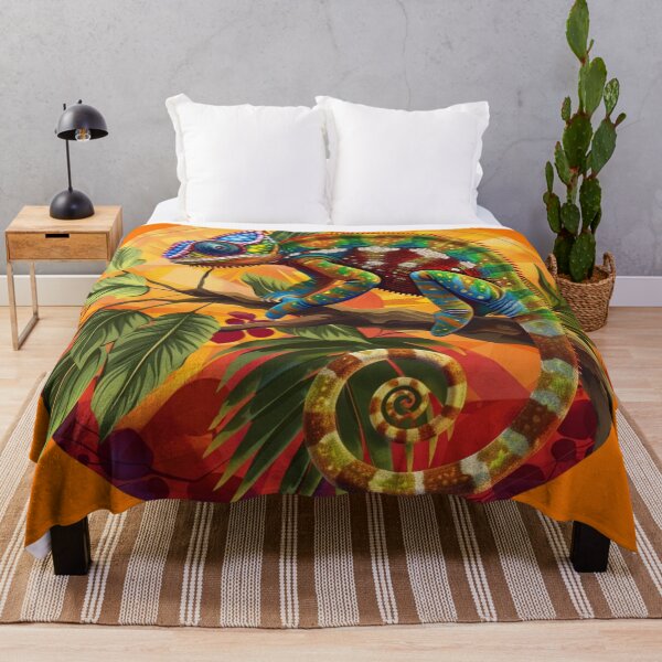 Item preview, Vivace Mosaico Tropicale: Un Camaleonte tra Colori e Natura designed and sold by Cris888.