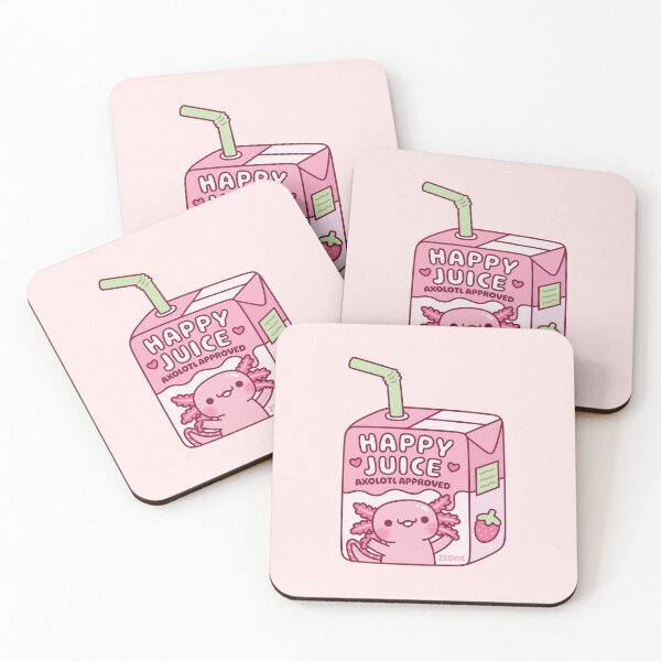 Item preview, Funny Happy Juice Axolotl Approved Strawberry Juice Box designed and sold by rustydoodle.