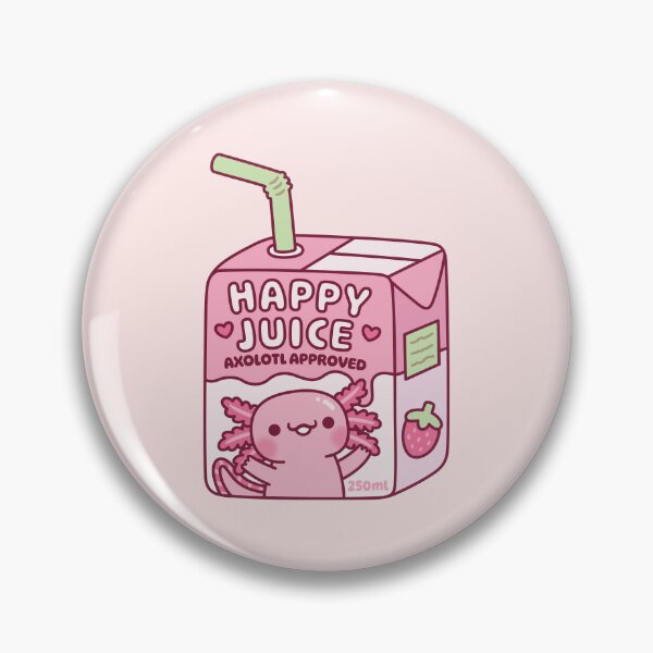 Item preview, Funny Happy Juice Axolotl Approved Strawberry Juice Box designed and sold by rustydoodle.