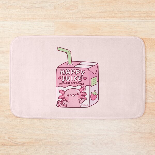 Item preview, Funny Happy Juice Axolotl Approved Strawberry Juice Box designed and sold by rustydoodle.
