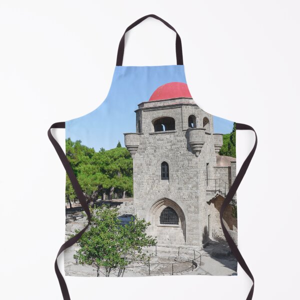 Item preview, Filerimos Rhodes - Greece Monastery Tower Perfect Day designed and sold by Adam Gormley.