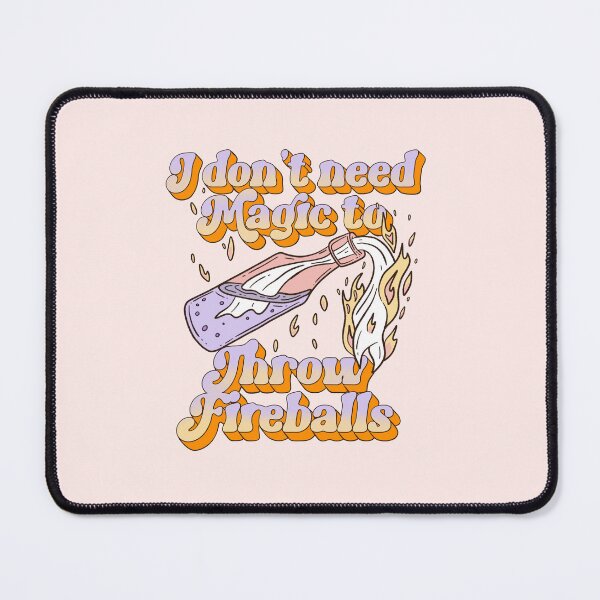 Item preview, I don’t need magic to throw fireballs - Molotov cocktails designed and sold by Jess.a.creates.