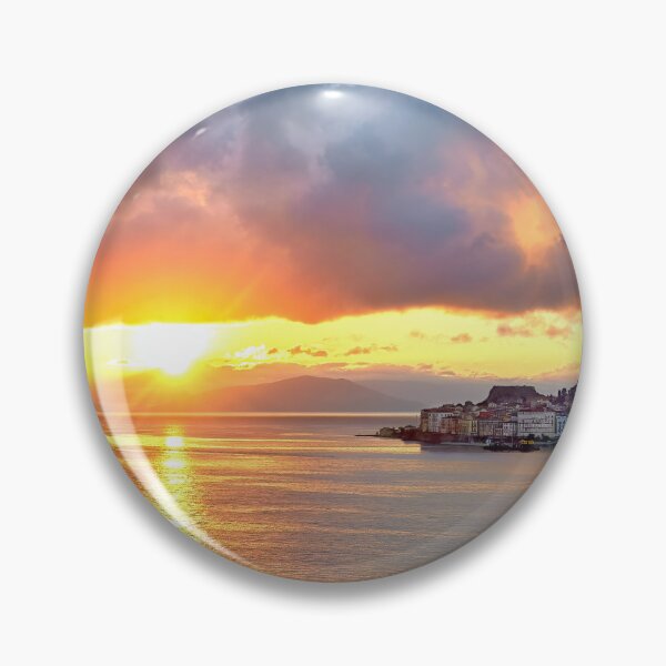 Item preview, Corfu Greece Old Town Fortress Beautiful Sunrise designed and sold by Adam Gormley.