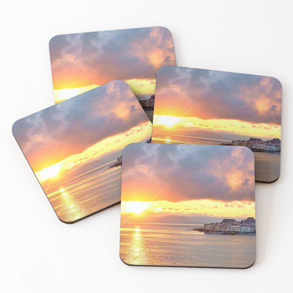 Item preview, Corfu Greece Old Town Fortress Beautiful Sunrise designed and sold by Adam Gormley.