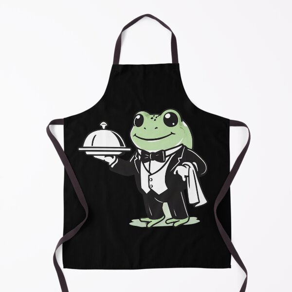Item preview, A Cute Butler Frog designed and sold by DWorriBHappi.