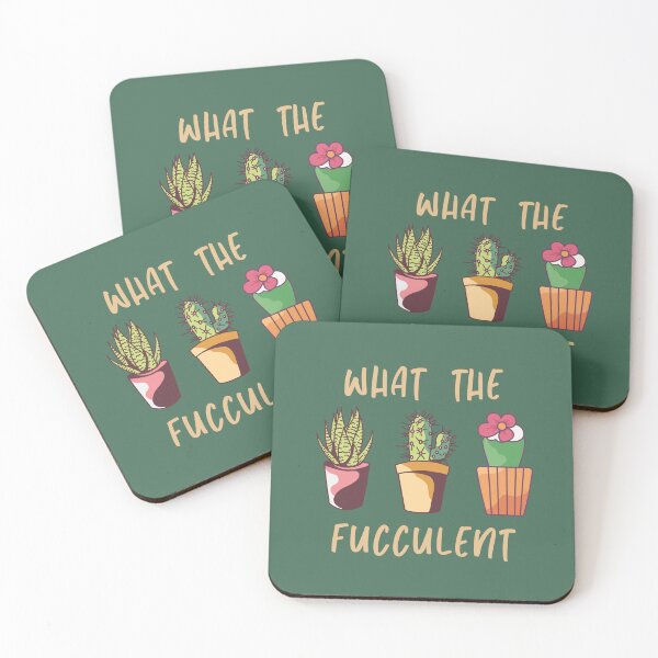 Item preview, What The Fucculent, Funny Plant Lover, Succulent Plat lover, Indoor Plants designed and sold by DekoDesignsHub.