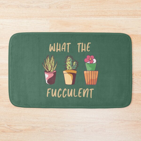 Item preview, What The Fucculent, Funny Plant Lover, Succulent Plat lover, Indoor Plants designed and sold by DekoDesignsHub.
