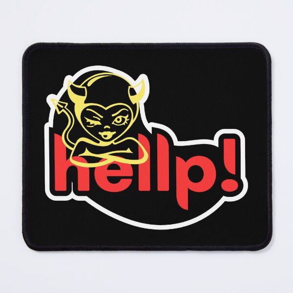 Item preview, Hellp! The Playful Devil in Red Black and Yellow designed and sold by SplashTastic.
