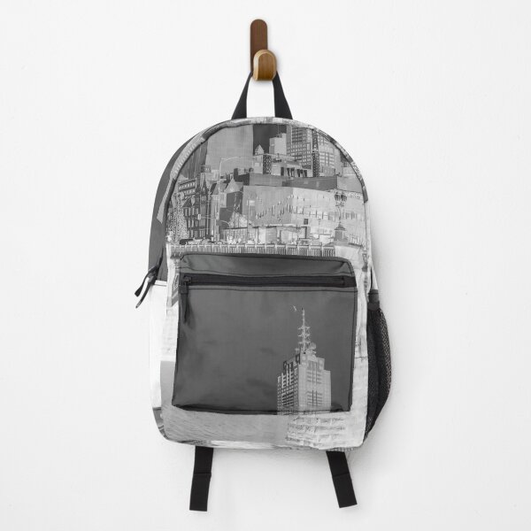 Item preview, Melbourne Skyline black and white designed and sold by Mauswohn.