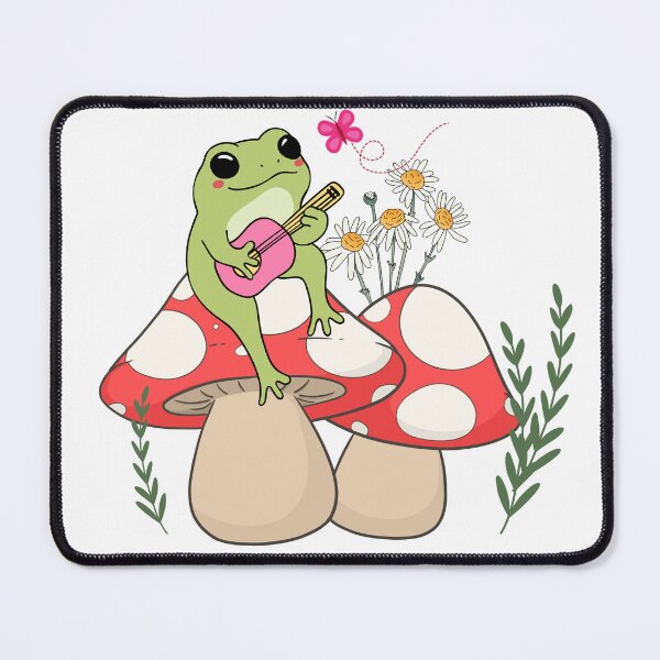Item preview, Kawaii Anime Cottagecore Frog designed and sold by Playful Strokes pom@pom.
