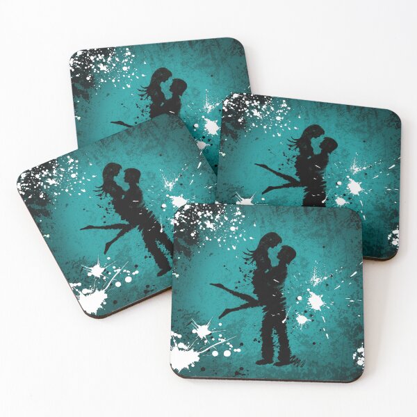 Item preview, Lovers watercolor splash designed and sold by Erlin Rudho.