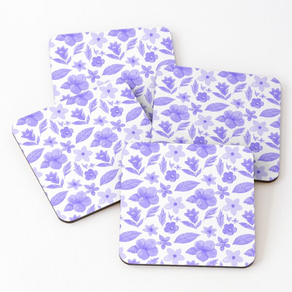 Item preview, Blue And White Floral English Pattern  designed and sold by WanderlustCoCo.