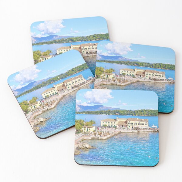 Item preview, Faliraki Bathing Beach Corfu Greece Stunning Day designed and sold by Adam Gormley.