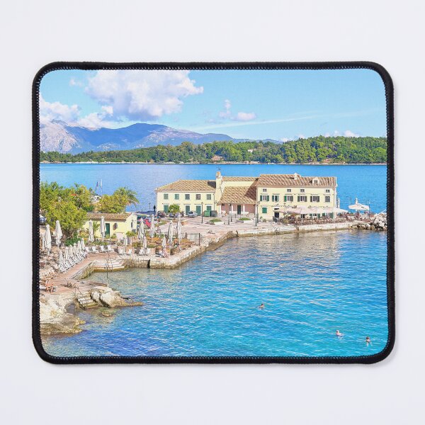Item preview, Faliraki Bathing Beach Corfu Greece Stunning Day designed and sold by Adam Gormley.
