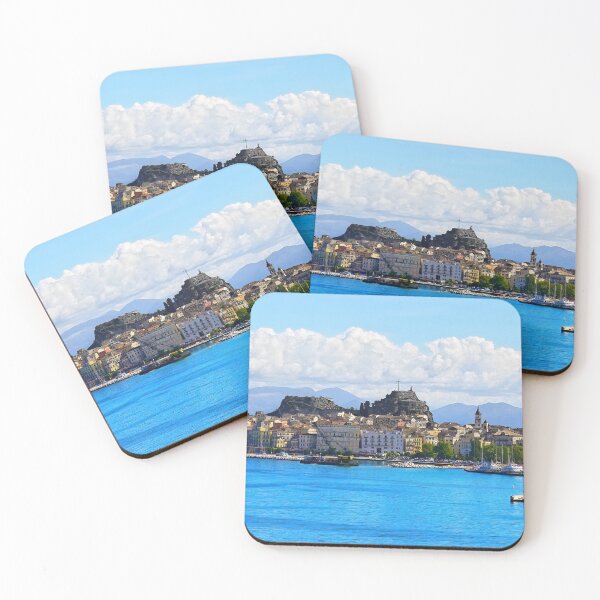 Item preview, Corfu Greece Old Town Fortress Perfect Day designed and sold by Adam Gormley.