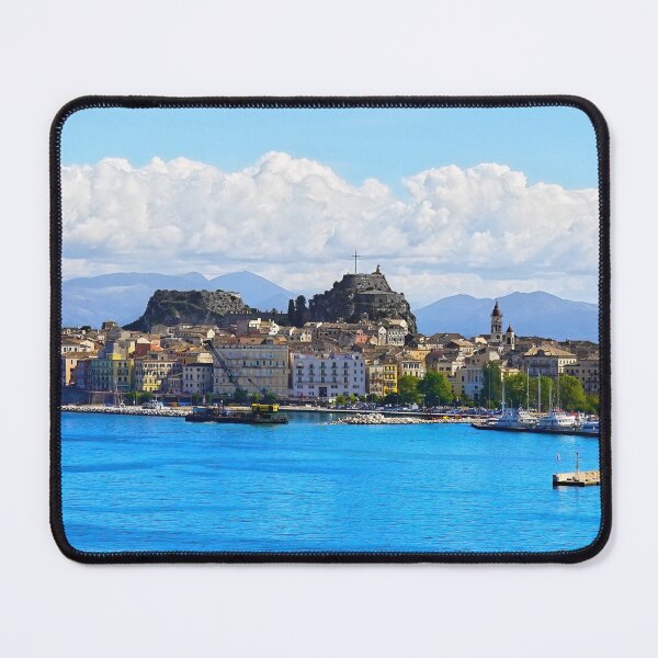 Item preview, Corfu Greece Old Town Fortress Perfect Day designed and sold by Adam Gormley.