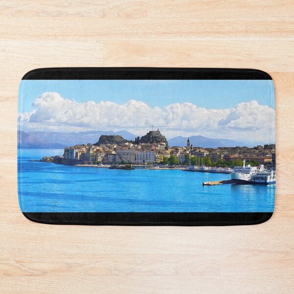 Item preview, Corfu Greece Old Town Fortress Perfect Day designed and sold by Adam Gormley.