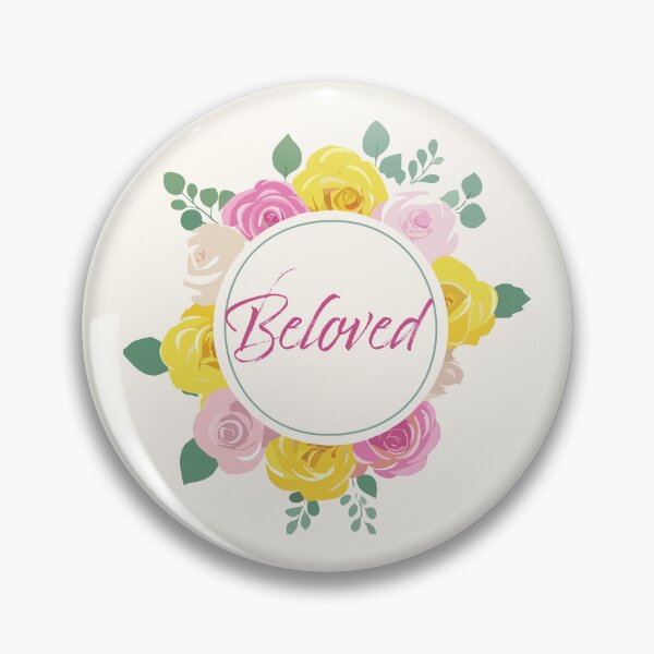 Item preview, Beloved in Bloom: Romantic Christian Quote Design designed and sold by CrossCrafted.