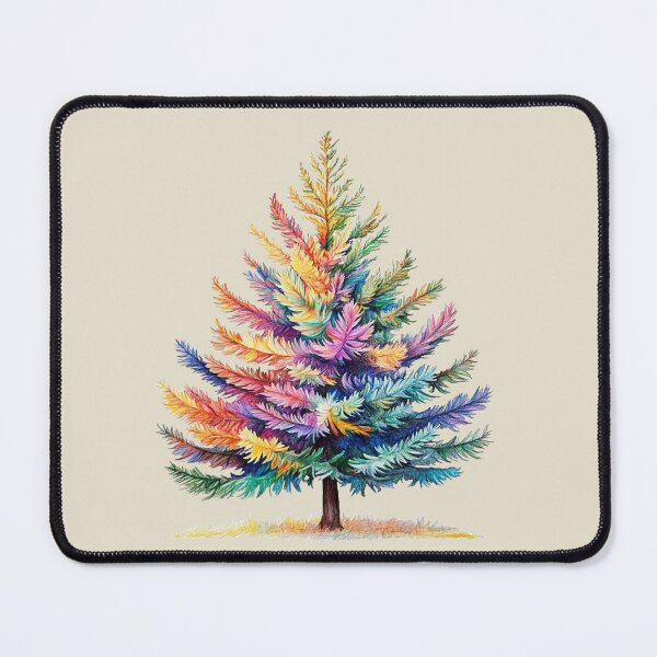 Item preview, Colorful pine tree designed and sold by ArtOfDreams9.
