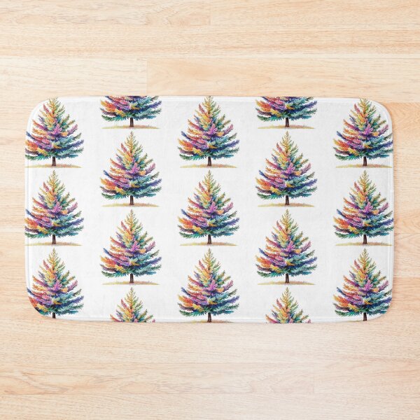 Item preview, Colorful pine tree designed and sold by ArtOfDreams9.