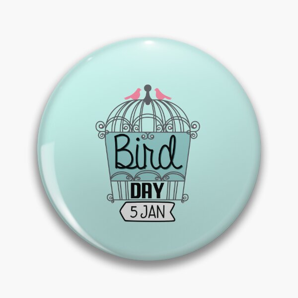 Item preview, 5 January Bird Day - Wacky Holidays designed and sold by ChemicalXShop.