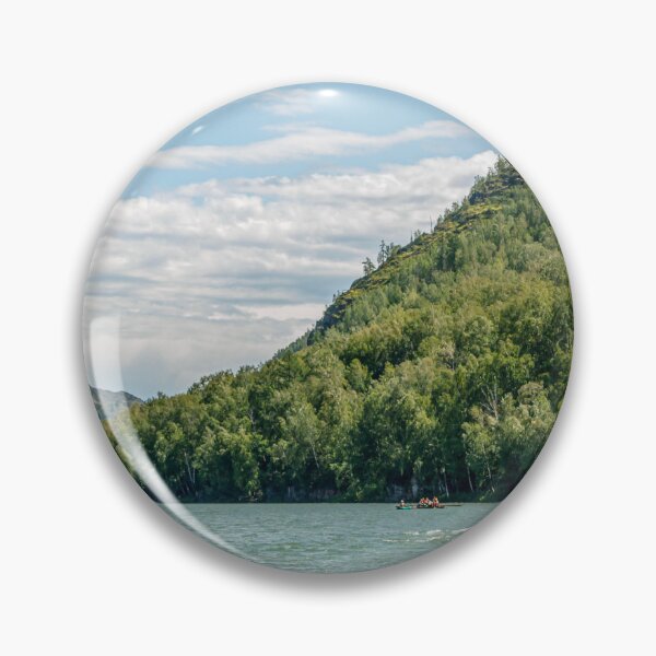 Item preview, Rafting en el río de montaña designed and sold by PixelBirch.