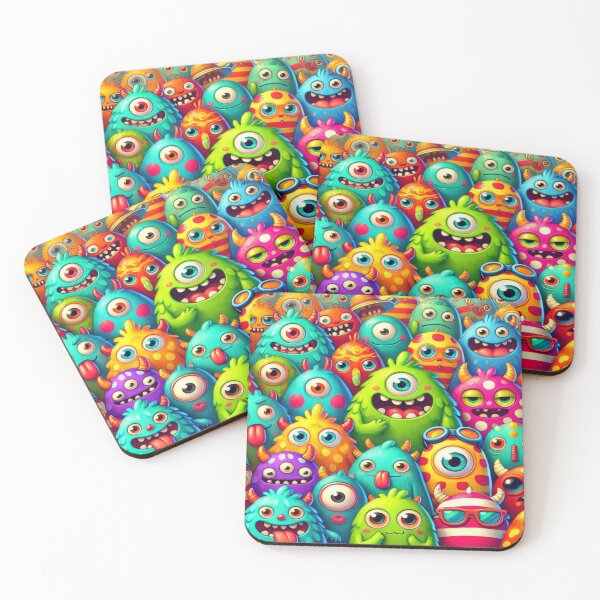 Item preview, Bright, Contrasting Monster Crowd Reloaded Premium Trendy Best Gift designed and sold by Imaginarium of Chaos falcon88 .