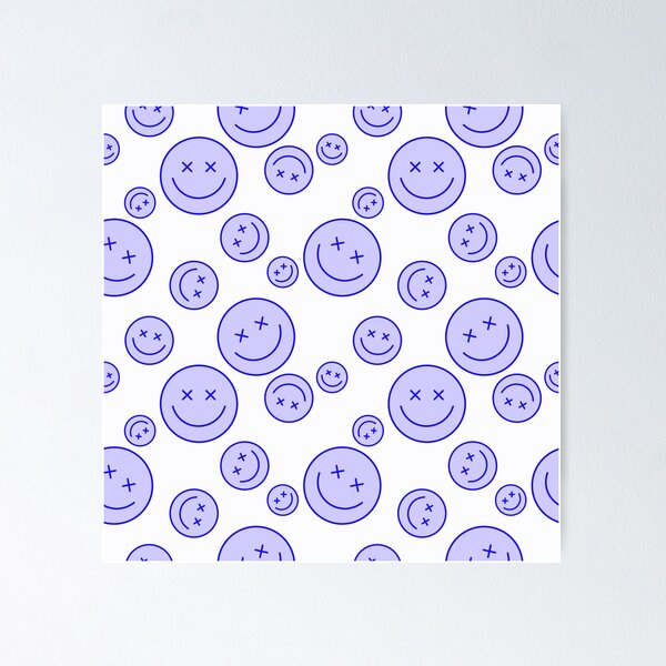 Item preview, Smiley Face Pattern designed and sold by WanderlustCoCo.