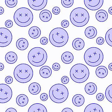 Artwork thumbnail, Smiley Face Pattern by WanderlustCoCo