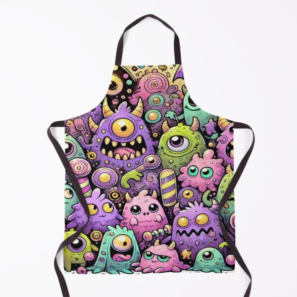 Item preview, Chaotic, Colorful Monster Doodle Reloaded Premium Trendy Best Gift designed and sold by Imaginarium of Chaos falcon88 .