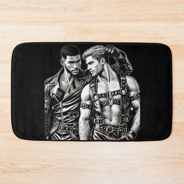Artikelvorschau, Gay Leather Daddies Brasilianische Jungs Leder Pride Grafikdesign entworfen und verkauft von ItsAKinkThing.