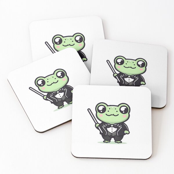 Item preview, A Cute Composer Frog designed and sold by DWorriBHappi.