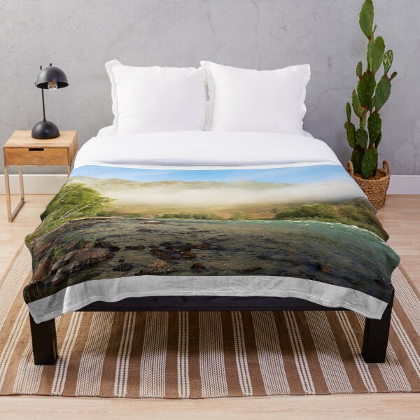 Item preview, Mist Over Mountain River designed and sold by PixelBirch.